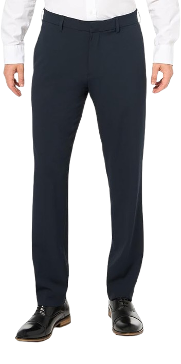 Men's Classic-Fit Expandable-Waist Pleated Dress Pant